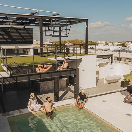 Caleta Hostel Rooftop & Pool Канкун Екстериор снимка