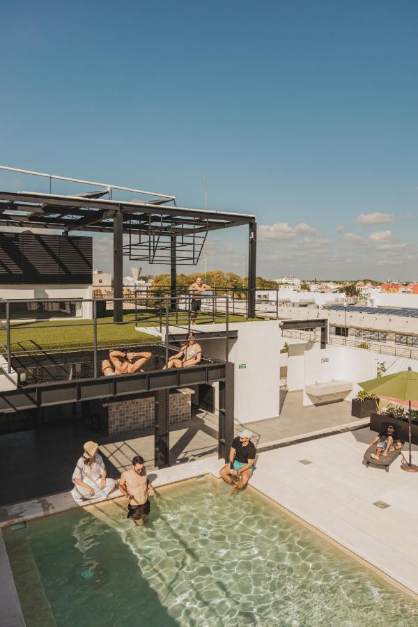 Caleta Hostel Rooftop & Pool Канкун Екстериор снимка